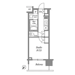 LaSante千駄木【3階】の間取り
