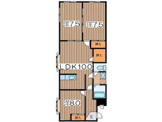 マリ-ナ三浦海岸【2階】の間取り