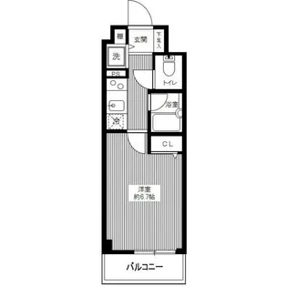 RISESTAGE MAGOME【4階】の間取り