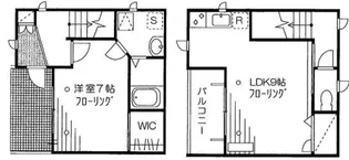 東京都世田谷区弦巻1【一戸建】の間取り