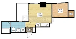 ジプソフィラ【2階】の間取り
