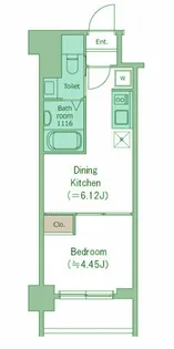 ドゥーエ西馬込2【6階】の間取り