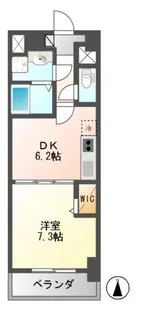 マイコスモス【7階】の間取り
