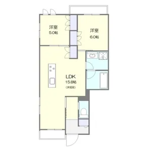 East sedona【2階】の間取り