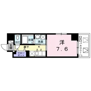 Ko Ki おもろ【3階】の間取り