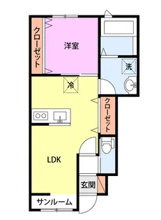 B-Maison【1階】の間取り