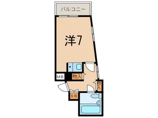 ベルツ目白【2階】の間取り