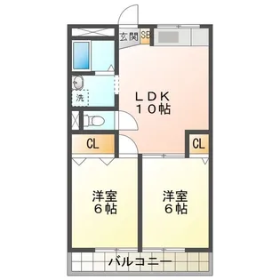 日伯産業【1階】の間取り
