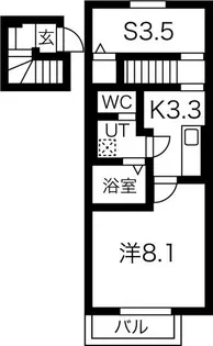 パークヒル【2階】の間取り
