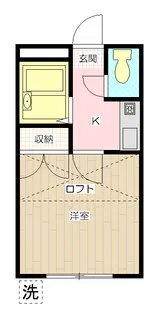 スマイル坂戸【1階】の間取り