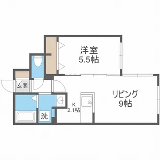E-COURT N35【2階】の間取り