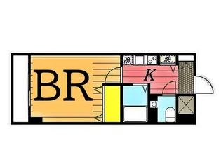 ロリエタワー川崎【7階】の間取り