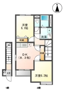 アリエッタ【2階】の間取り