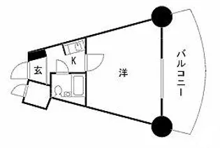 ライオンズプラザ【13階】の間取り