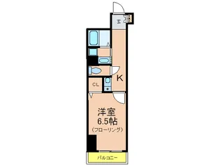 CITY SPIRE神戸元町II【11階】の間取り