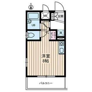 ルピナス ヤマジ【2階】の間取り