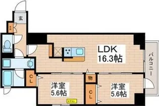 ORES【4階】の間取り