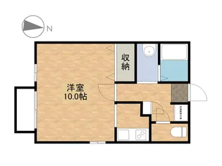 セジュールYMII【1階】の間取り