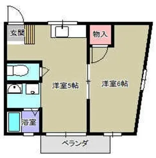 ガーデンビュー石神E【2階】の間取り