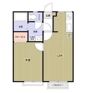 エステートピア東所沢I【2階】の間取り