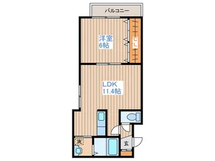 グランメゾン平岸【2階】の間取り