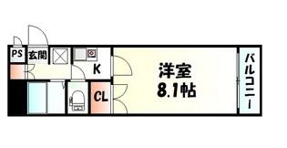TS五輪ビル【5階】の間取り