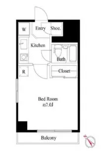 SSビル池尻【3階】の間取り