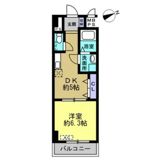 IMASA・MORUGEN壱番館【1階】の間取り
