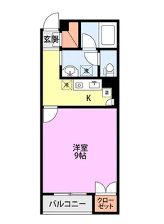 サンセーヌ【7階】の間取り