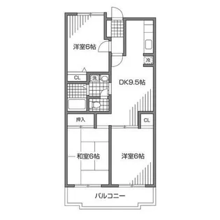 ウィンダム宮前【3階】の間取り