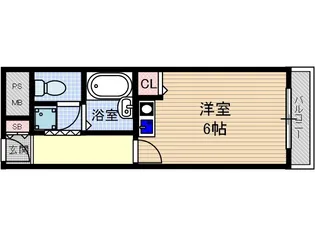 エムロード茨木【3階】の間取り