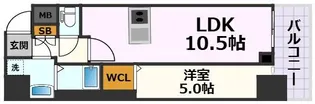 MAXIV名古屋上前津【9階】の間取り