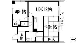スプリングリバー2【4階】の間取り