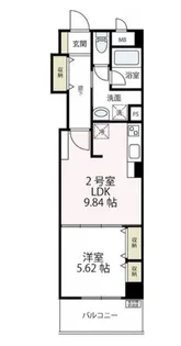 エクセル初音町【5階】の間取り