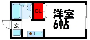 サンステップA【1階】の間取り