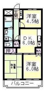 ロイヤルストーク【1階】の間取り