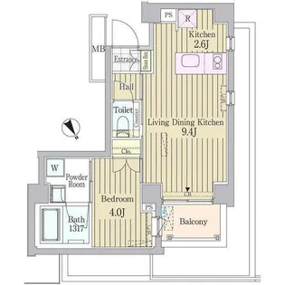 ガーデン原宿【2階】の間取り