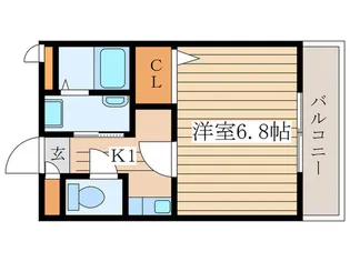 セントラルエール【4階】の間取り