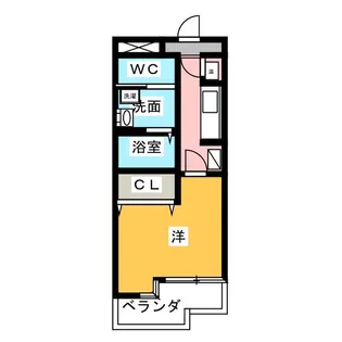 メゾンエイムス【4階】の間取り