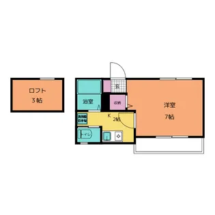 マーメゾン【2階】の間取り