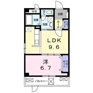アドニスコート パートIII【1階】の間取り