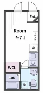 Liz早稲田鶴巻町【2階】の間取り