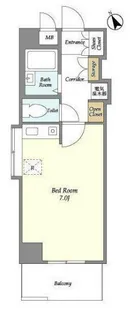 北辰レジデンス東船橋【5階】の間取り