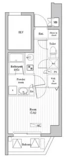 木場ステーションレジデンス【7階】の間取り
