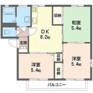 Rito湘南【2階】の間取り