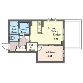 Simbiosi【4階】の間取り