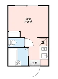 デュオメゾン横濱石川町ウエスト【1階】の間取り