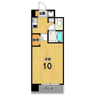 ネヴェルプレヌーヴ【2階】の間取り