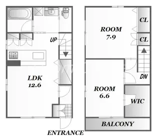 ゆめハウスII【1階】の間取り