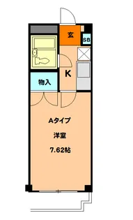 武蔵浦和ハイツ【2階】の間取り